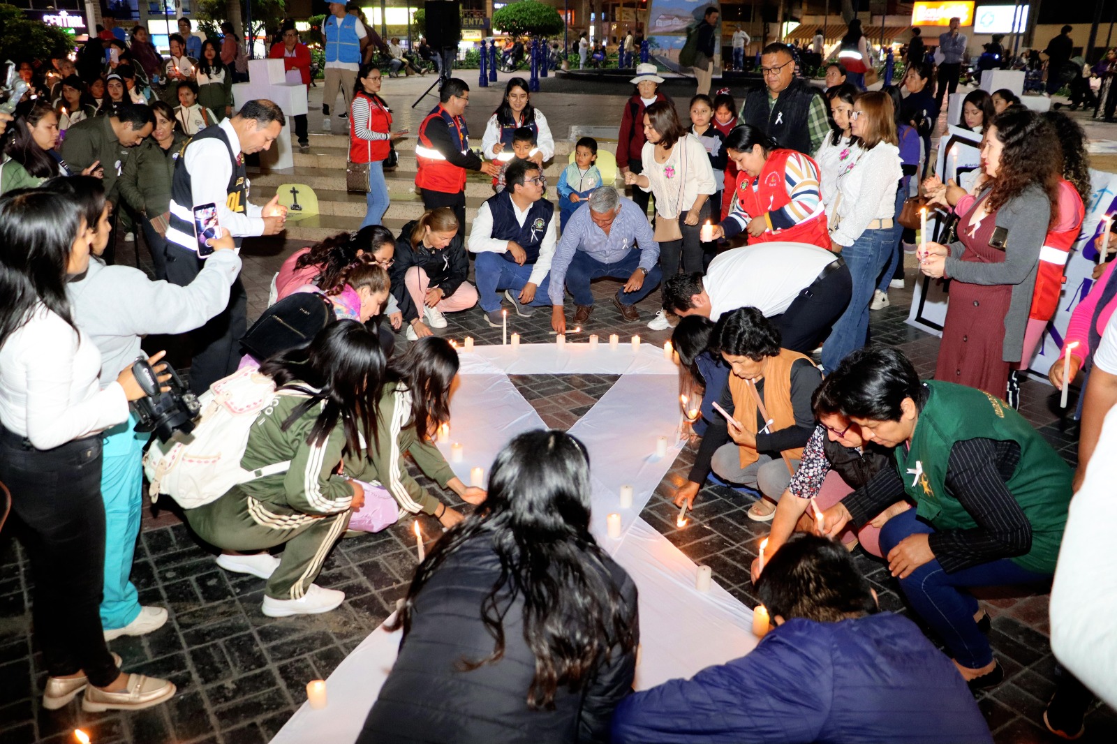 Huaral se suma a las acciones de concientizaciรณn en el Dรญa internacional de la Eliminaciรณn de la Violencia contra la Mujer