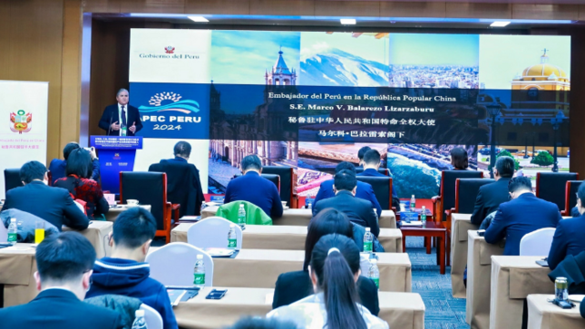 Embajada del Perú en China destaca impacto estratégico del puerto de Chancay en Pekín