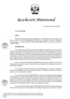 Vista preliminar de documento RM N° 01715-2024-DE (Modificar el Art. 1 de la RM Nro. 01697-2024-DE)