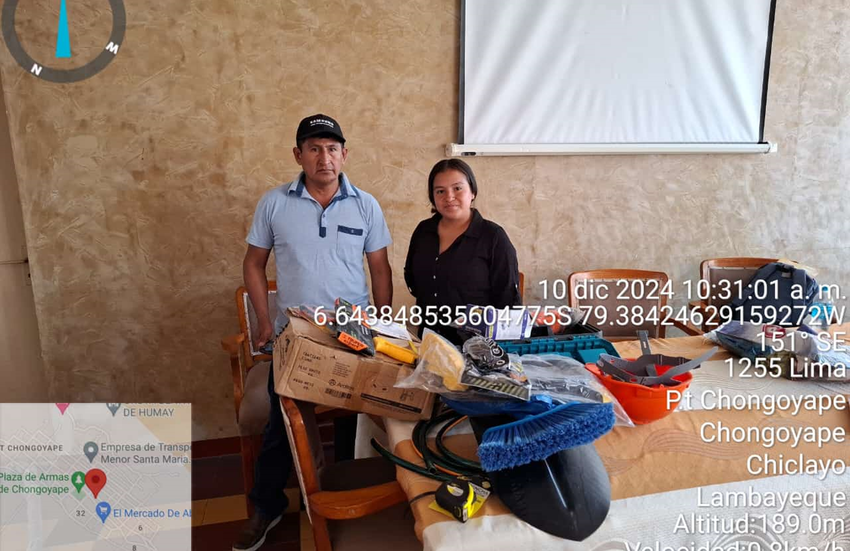 Archivo JPG de la entrega de kits de herramientas a las JASS.