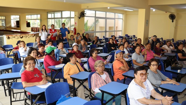 MIMP brinda charla de inducción a cuidadores de adultos mayores del distrito de Huaral 