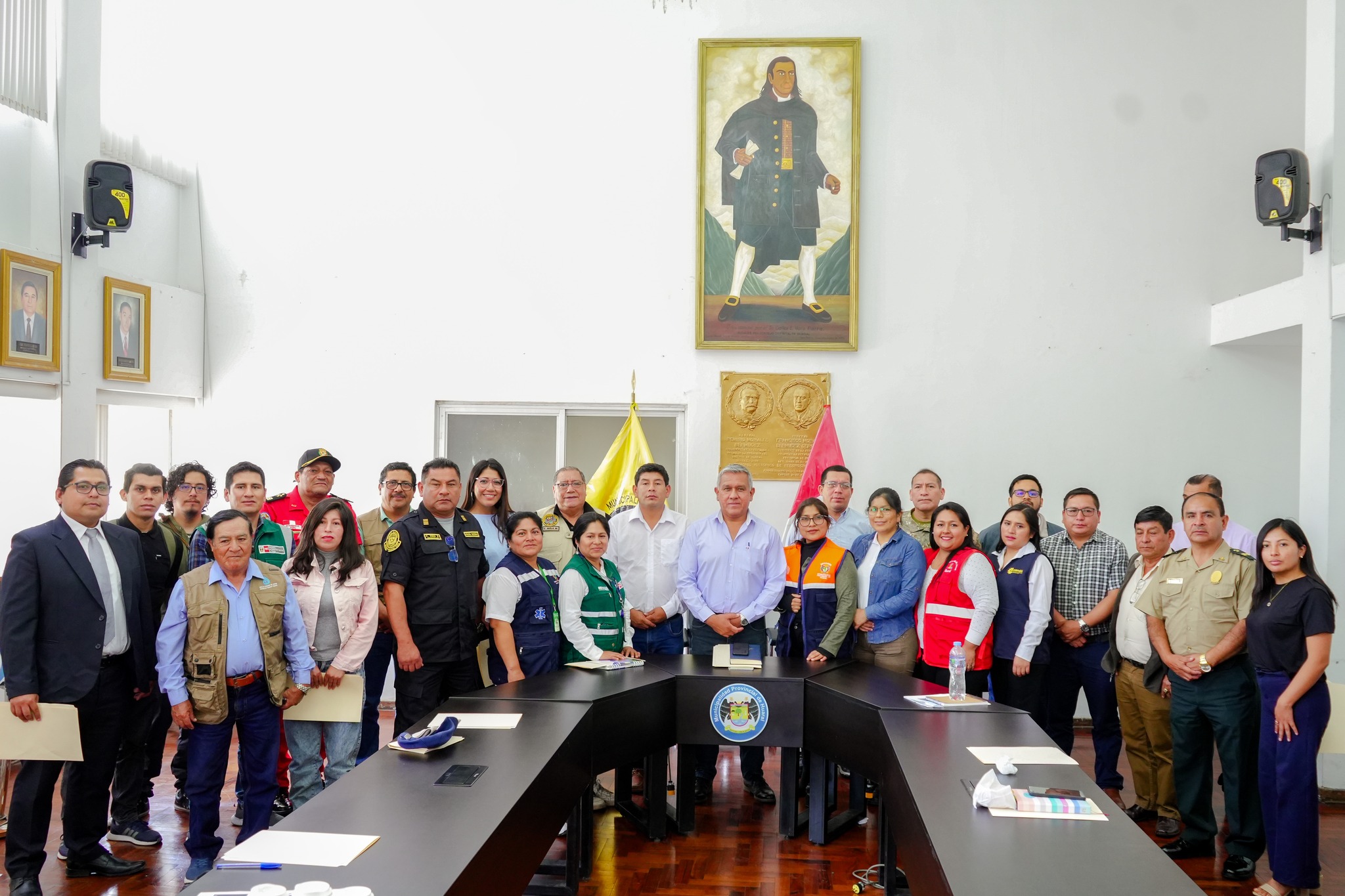 Con 茅xito se realiz贸 la III Sesi贸n Ordinaria de la Plataforma de Defensa Civil