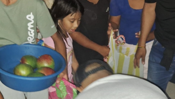 Entrega de mangos