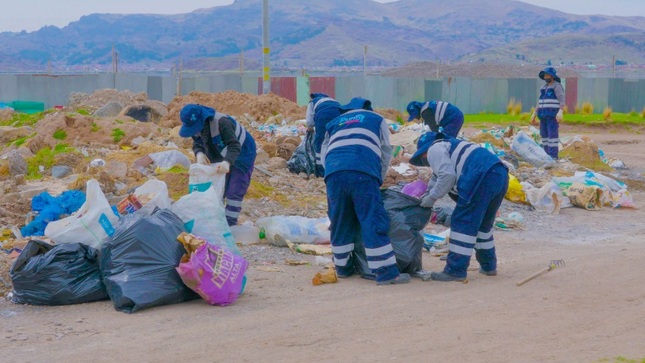 Municipalidad Provincial de Puno intensifica acciones para erradicar puntos críticos de residuos sólidos