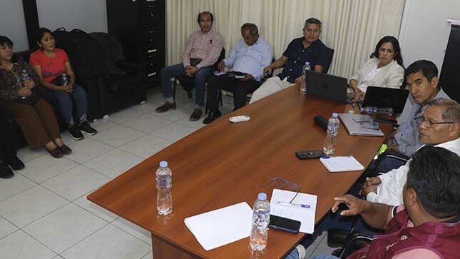 Se inician las gestiones para el futuro asfaltado del sector Nery y la Av. 12 de Febrero del A.H. Santo Domingo.
