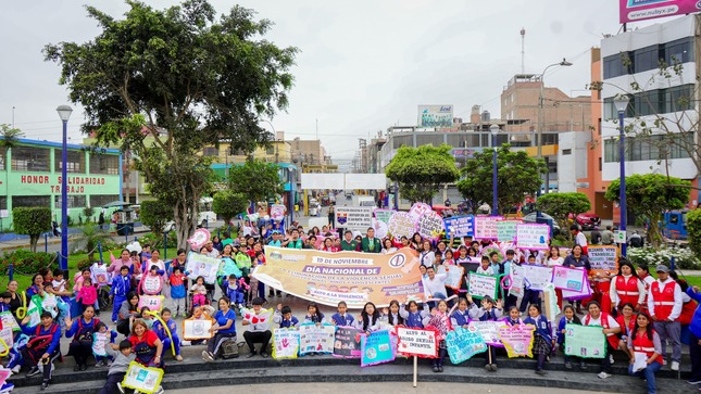 MPH realizó con éxito pasacalle en el Día de la eliminación de la violencia sexual contra niños, niñas y adolescentes