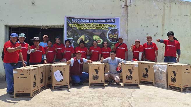 PRO COMPITE HUARMEY 2024 sigue apoyando a los agricultores de la provincia
