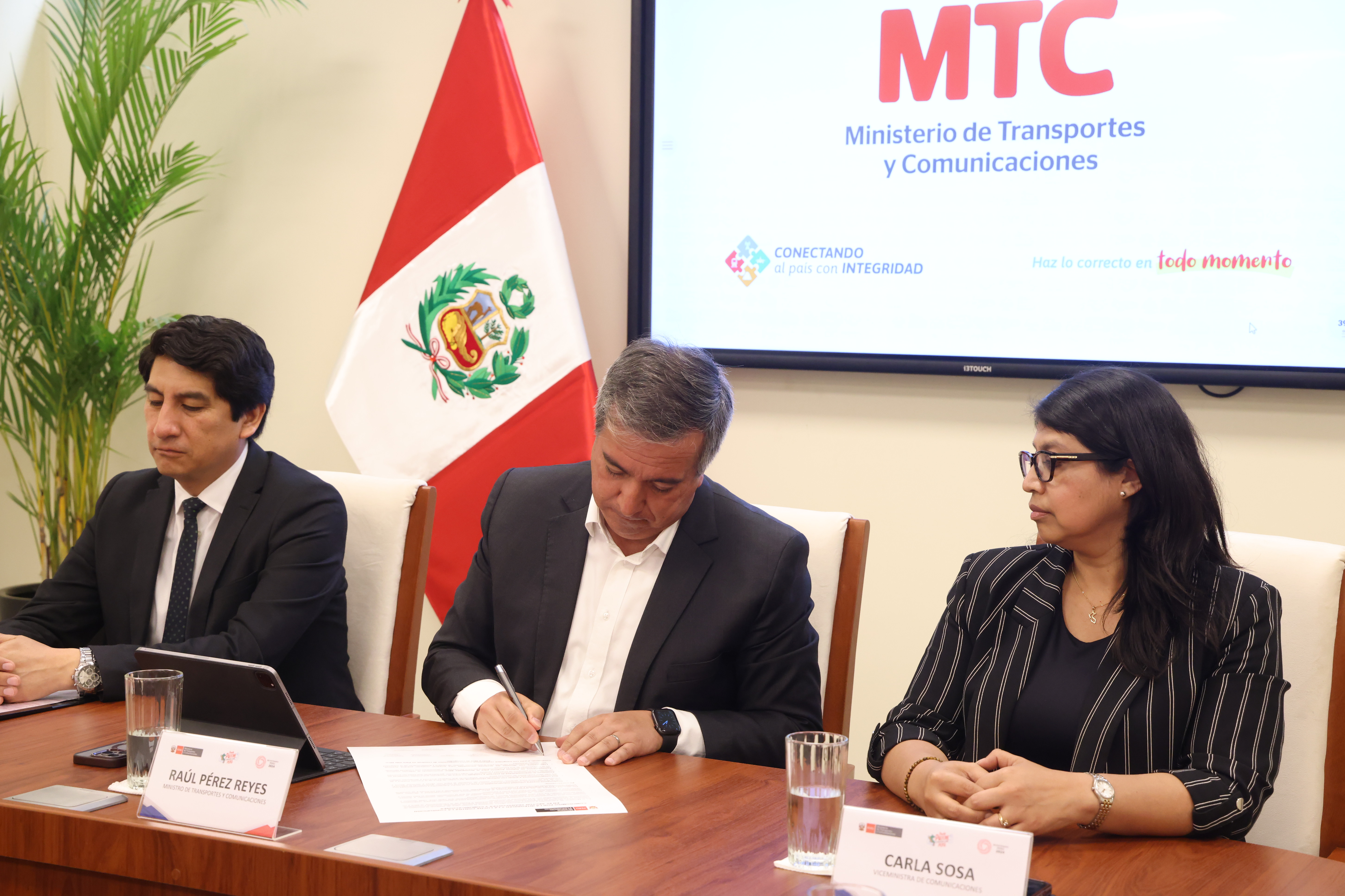 Firma de convenio