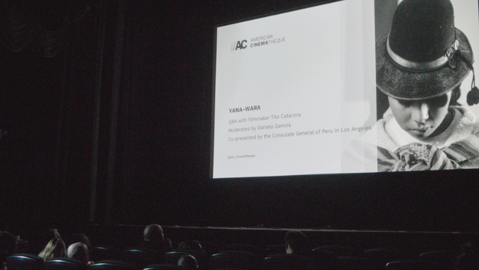 Consulado General del Perú en Los Ángeles presenta la proyección de la película “Yana-Wara”