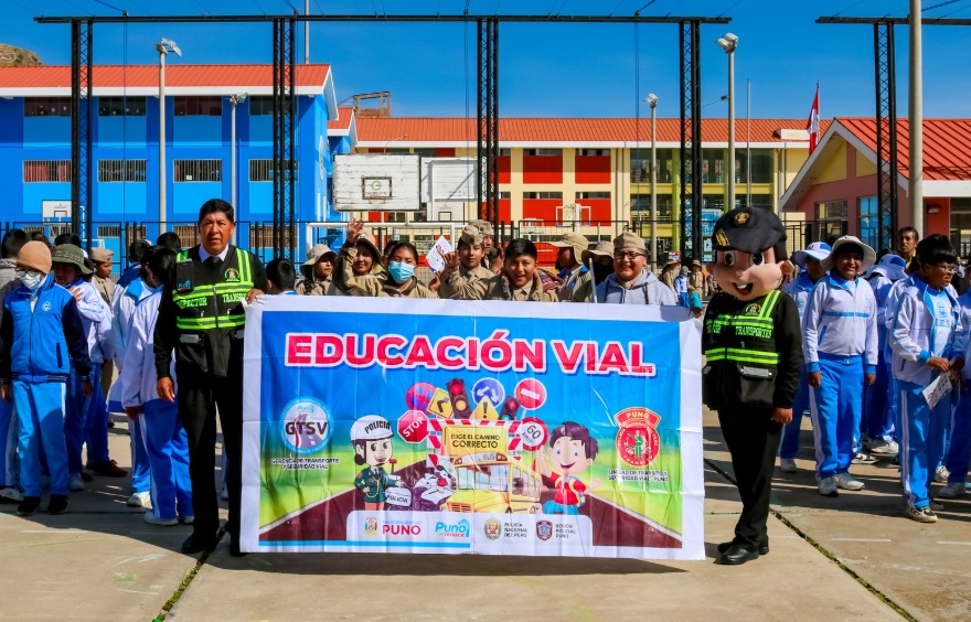 La Gerencia de Transporte impulsa charlas en educacion vial en el marco de las fiestas navideñas
