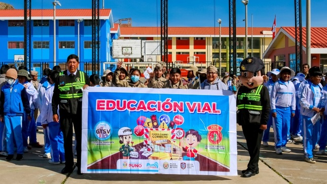 La Gerencia de Transporte impulsa charlas en educacion vial en el marco de las fiestas navideñas