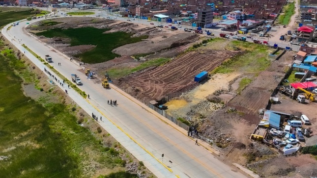 Municipalidad de Puno intervienen áreas públicas en el sector Ovalo Salcedo