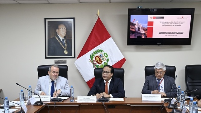Canciller Schialer señaló que el Perú está camino a convertirse en un hub para la gestión de carga del Asia - Pacífico