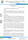 Vista preliminar de documento RESOLUCIÓN DE ALCALDÍA QUE RESUELVE APROBAR LA TERCERA MODIFIACIÓN DEL PLAN ANUAL DE CONTRATACIONES DE LA MDP DEL AÑO FISCAL 2024