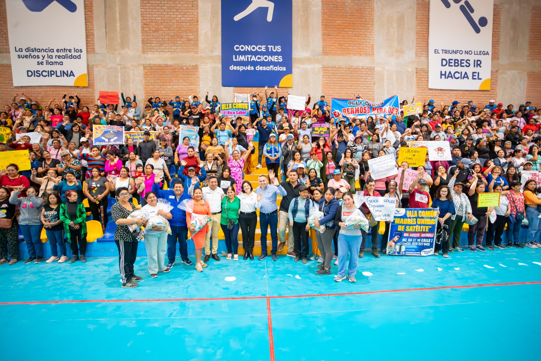540 toneladas de alimentos ✅🥗 serán entregadas a las ollas comunes🍲🍽️ en Ventanilla gracias a la alianza entre MIDIS y la Municipalidad 🤝👏.