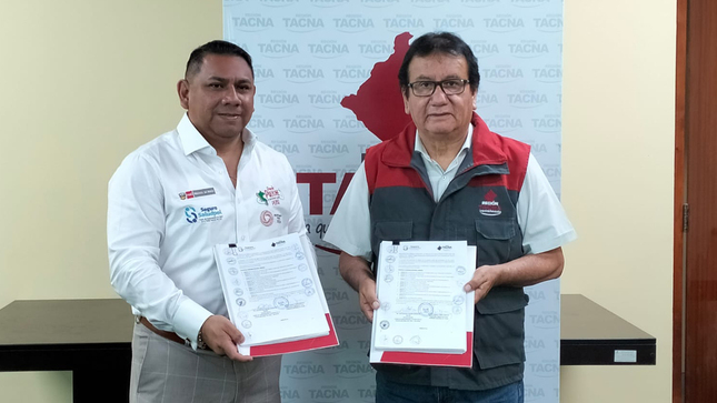Familia policial de Tacna se beneficia con firma de convenio