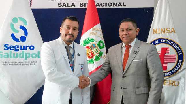 El Hospital de Emergencias José Casimiro Ulloa y Seguro Saludpol firman convenio
