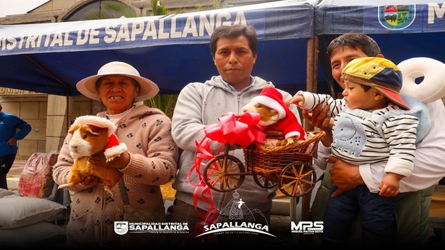 Se realizó la VIII Festival del Cuy & el V Festival del Floricultor Sapallanga 2024.