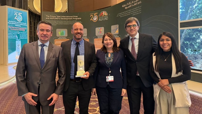 Proyecto peruano "Valle Sagrado Verde" obtiene segundo lugar del "Prince Talal International Prize for Human Development"