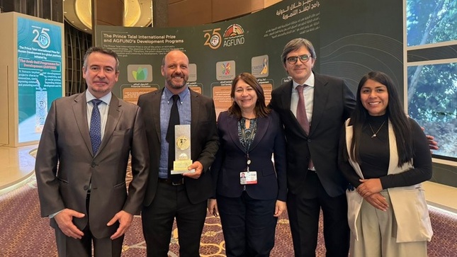 Proyecto peruano "Valle Sagrado Verde" obtiene segundo lugar del "Prince Talal International Prize for Human Development"