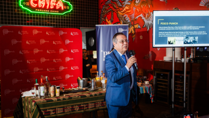 Consulado y oficina comercial del Perú organizan clase maestra de cata de pisco y coctelería de pisco en San Pablo