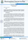 Vista preliminar de documento RESOLUCIÓN DE ALCALDÍA QUE RESUELVE FORMALIZAR LAS MODIFICACIONES PRESUPUESTARIAS EN EL NIVEL FUNCIONAL PROGRAMÁTICO