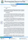 Vista preliminar de documento RESOLUCIÓN DE ALCALDÍA QUE RESUELVE FORMALIZAR LAS MODIFICACIONES PRESUPUESTARIAS EN EL NIVEL FUNCIONAL PROGRAMÁTICO - MES AGOSTO