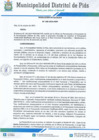 Vista preliminar de documento RESOLUCIÓN DE ALCALDÍA QUE RESUELVE FORMALIZAR LAS MODIFICACIONES PRESUPUESTARIAS EN EL NIVEL FUNCIONAL PROGRAMÁTICO - MES SEPTIEMBRE