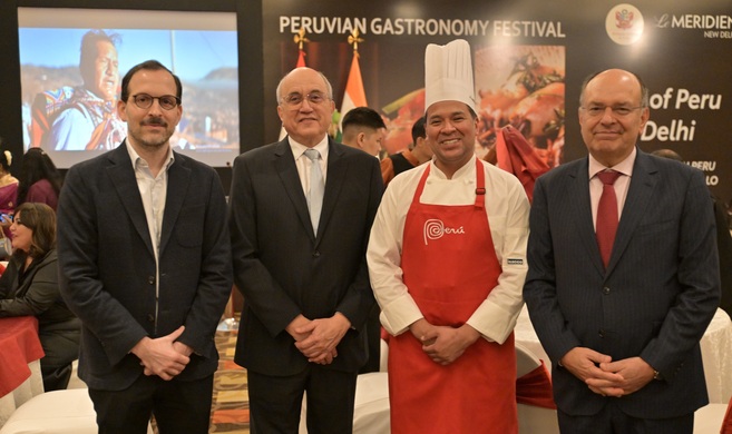 Embajada del Perú en India inauguró la cuarta edición del festival de gastronomía peruana “Taste of Peru in Delhi”