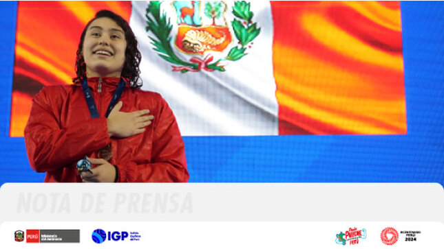 Nuevas semillas exitosas del IGP: hija de investigador científico destaca en World Series de paranatación FOTO