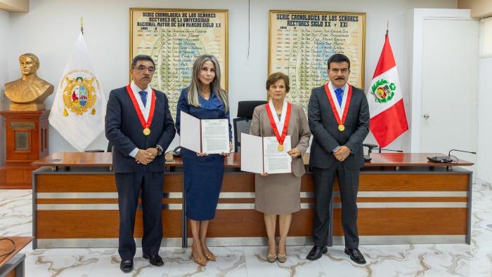 Ositrán firma convenio de cooperación interinstitucional con la Universidad Nacional Mayor de San Marcos