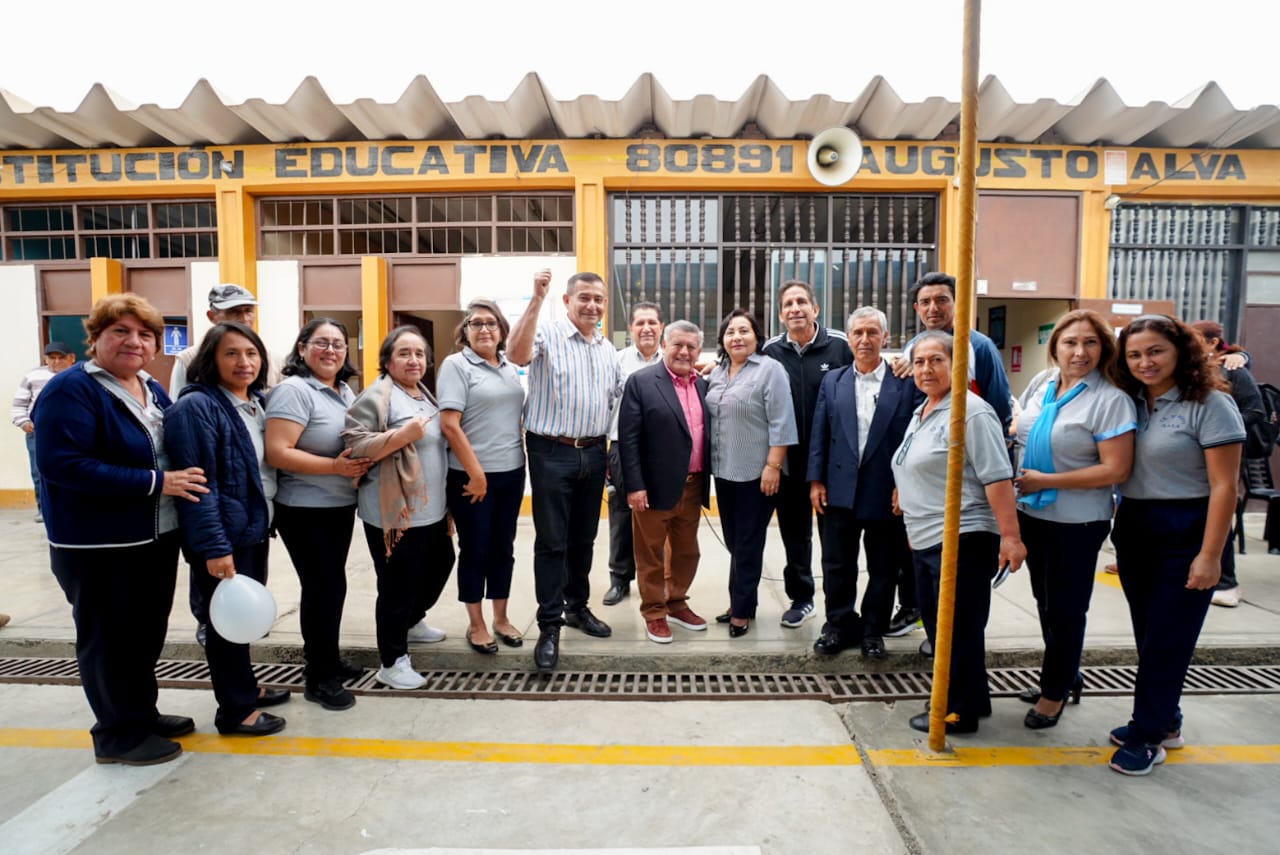 Después De 45 Años Se Reconstruirá Colegio Augusto Alva Ascurra En Beneficio De Mil Estudiantes