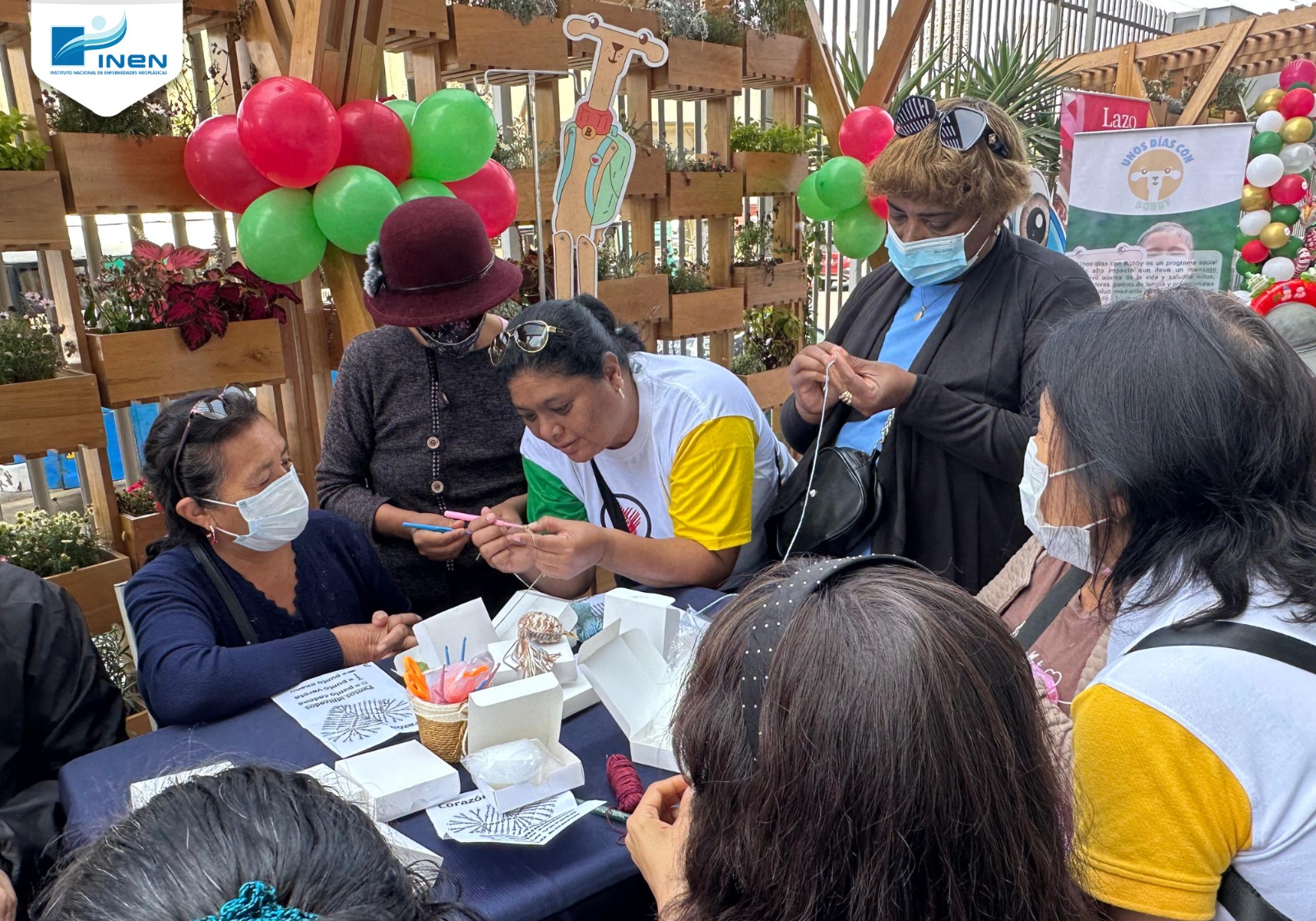 INEN organiza Feria Preventiva contra el Cáncer para promover la salud durante las fiestas navideñas