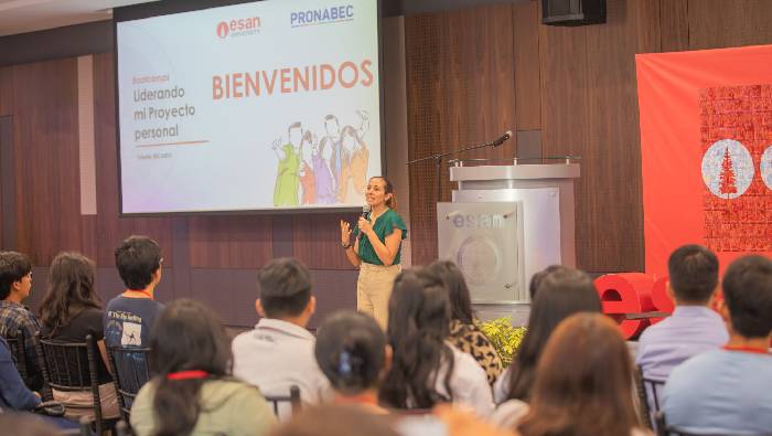 El encuentro estuvo presidido por la directora ejecutiva del Pronabec, Alexandra Ames.