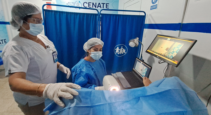 Más de 40 mujeres aseguradas en Loreto reciben diagnóstico de cáncer de cuello uterino mediante telecolposcopía