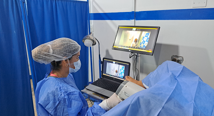 Más de 40 mujeres aseguradas en Loreto reciben diagnóstico de cáncer de cuello uterino mediante telecolposcopía