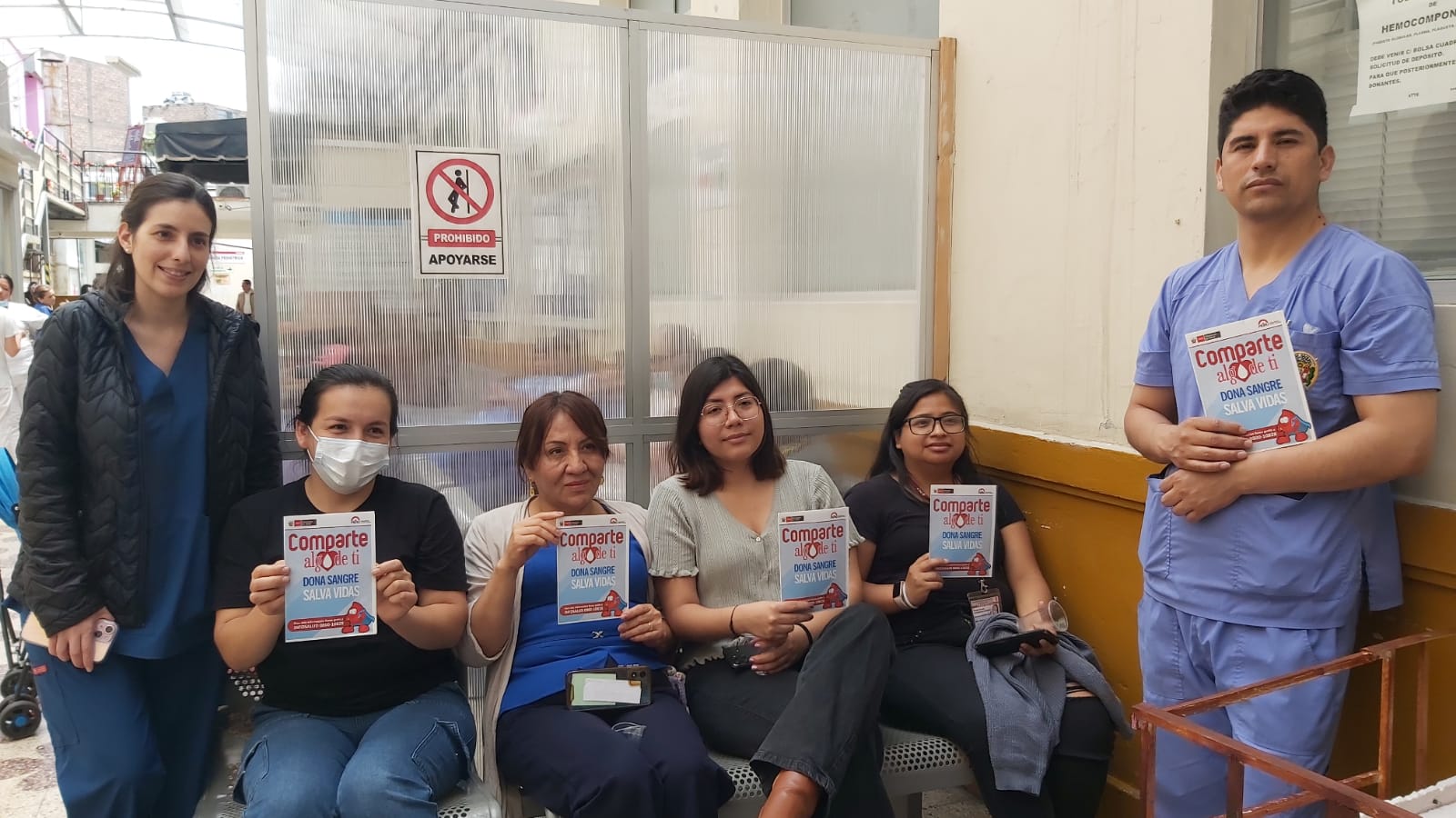 Trabajadores del INCN donan sangre