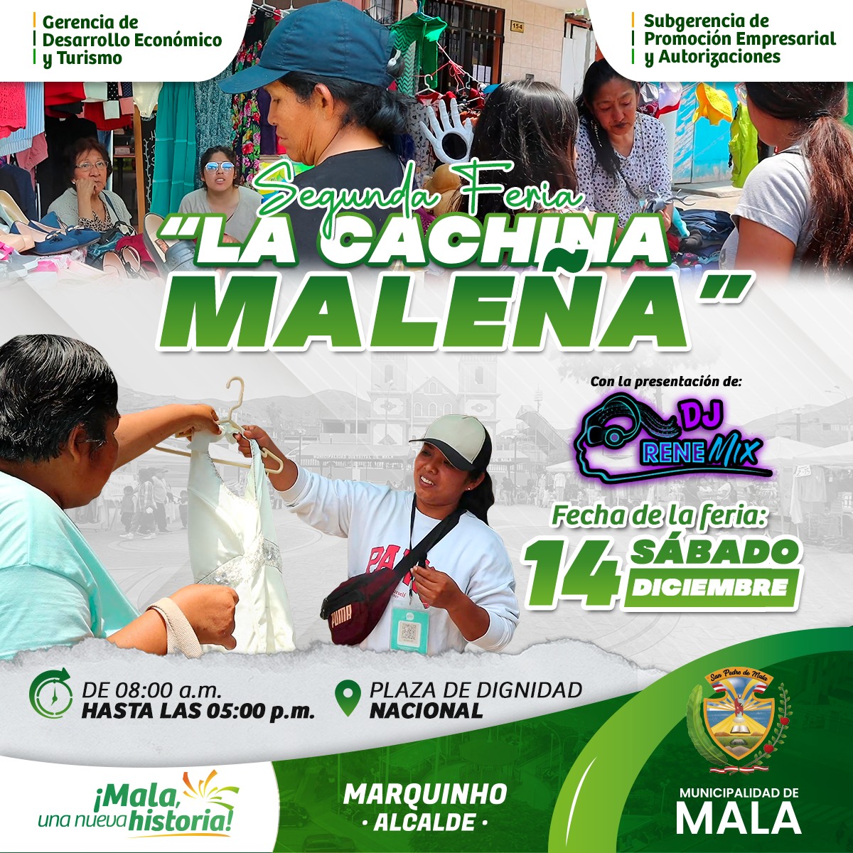 Visita la Segunda Feria "La Cachina Maleña"