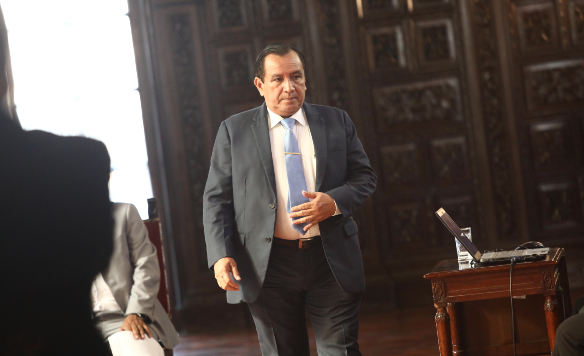 Declaran infundado pedido de comparecencia para exgobernador Francisco Pezo