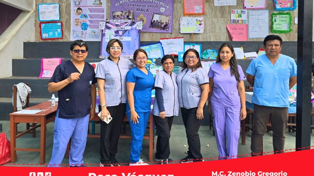  RIS Chilca Mala realiza campaña de sensibilización por el "Semana de la Salud Bucal"