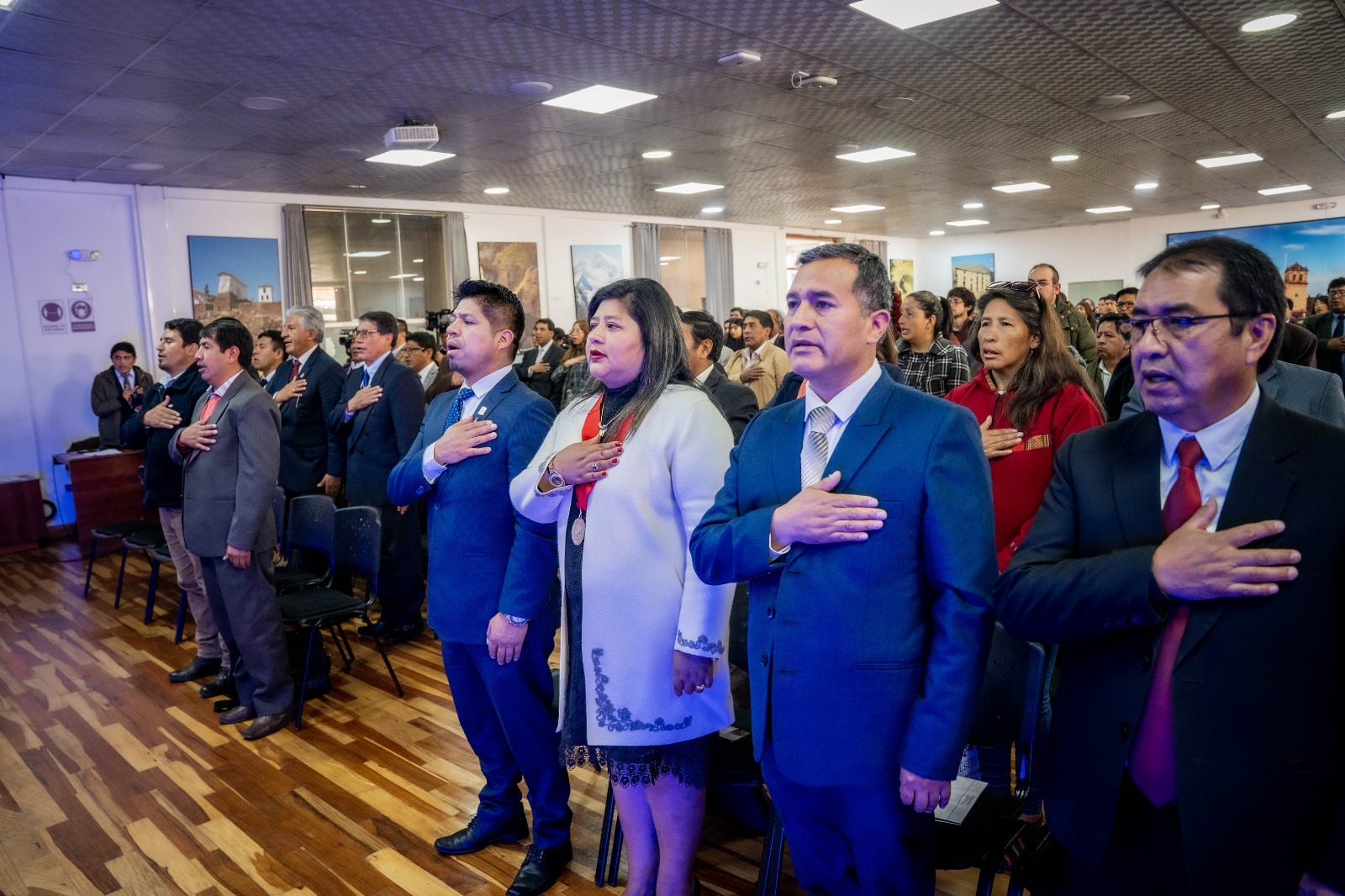 Presidenta de la Corte de Cusco participó del lanzamiento del "Plan de Desarrollo Regional Concertado al 2033"