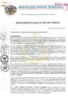 Vista preliminar de documento RESOLUCIрN DE ALDALD╓A N°0066-2011-MDMAL.pdf