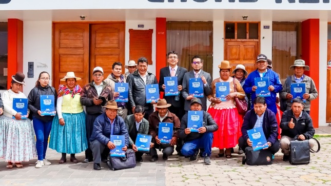 Municipalidad Provincial de Puno refuerza capacidades de gestión en centros poblados