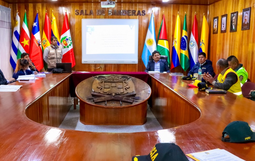 COPROSEC Puno realiza su XII Reunión y presenta avances importantes para la región