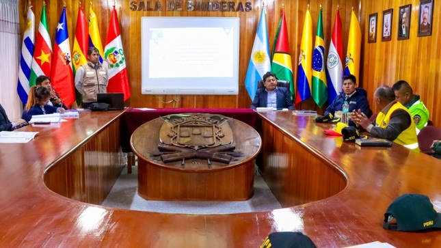 COPROSEC Puno realiza su XII Reunión y presenta avances importantes para la región