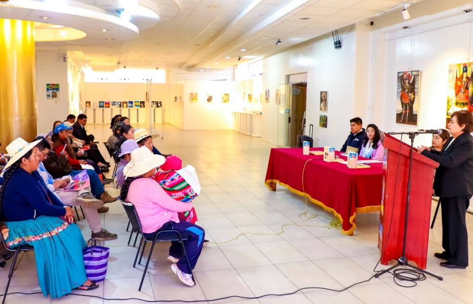 Presentación del libro "Quinua y cañihua", recetario de oro de los productos andinos