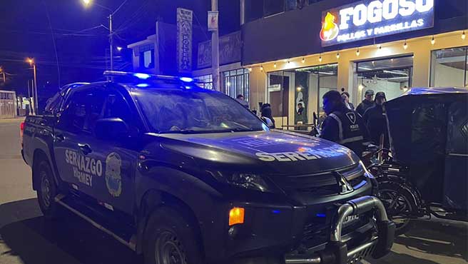 Serenazgo de Huarmey brinda apoyo oportuno a victima de accidente vehicular
