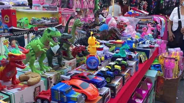 Juguetes en Navidad