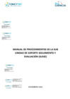 Vista preliminar de documento Manual de Procedimientos UGC-SUSSE