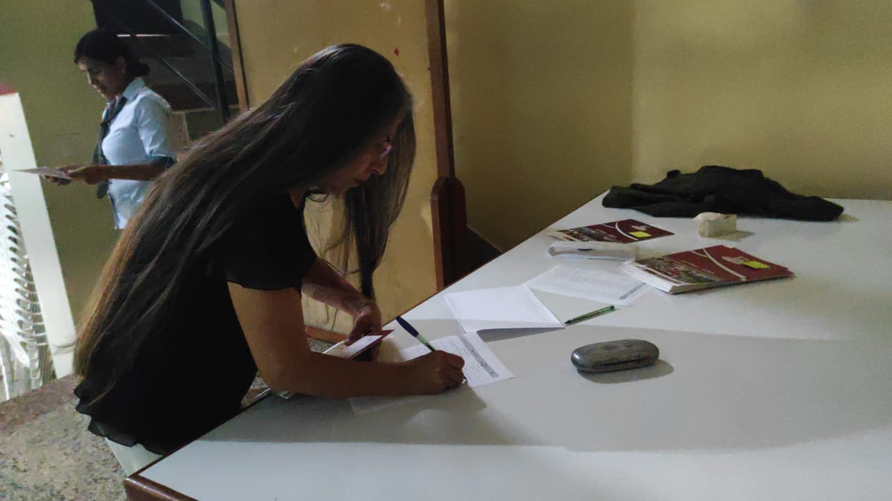 trabajando un docente